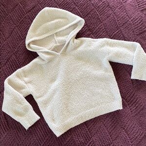 Barefoot Dreams Cozy Cream Hoodie Sweater girls